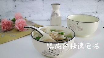 快速包馄饨视频